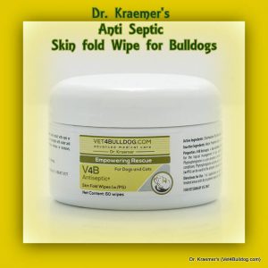 Dr. Kraemer’s Skin Fold Line of Products (V4B Skin Fold Antiseptic Wipe)