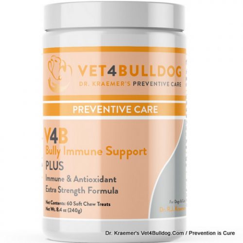 V4B Immune Support Plus for Bulldogs and French Bulldogs