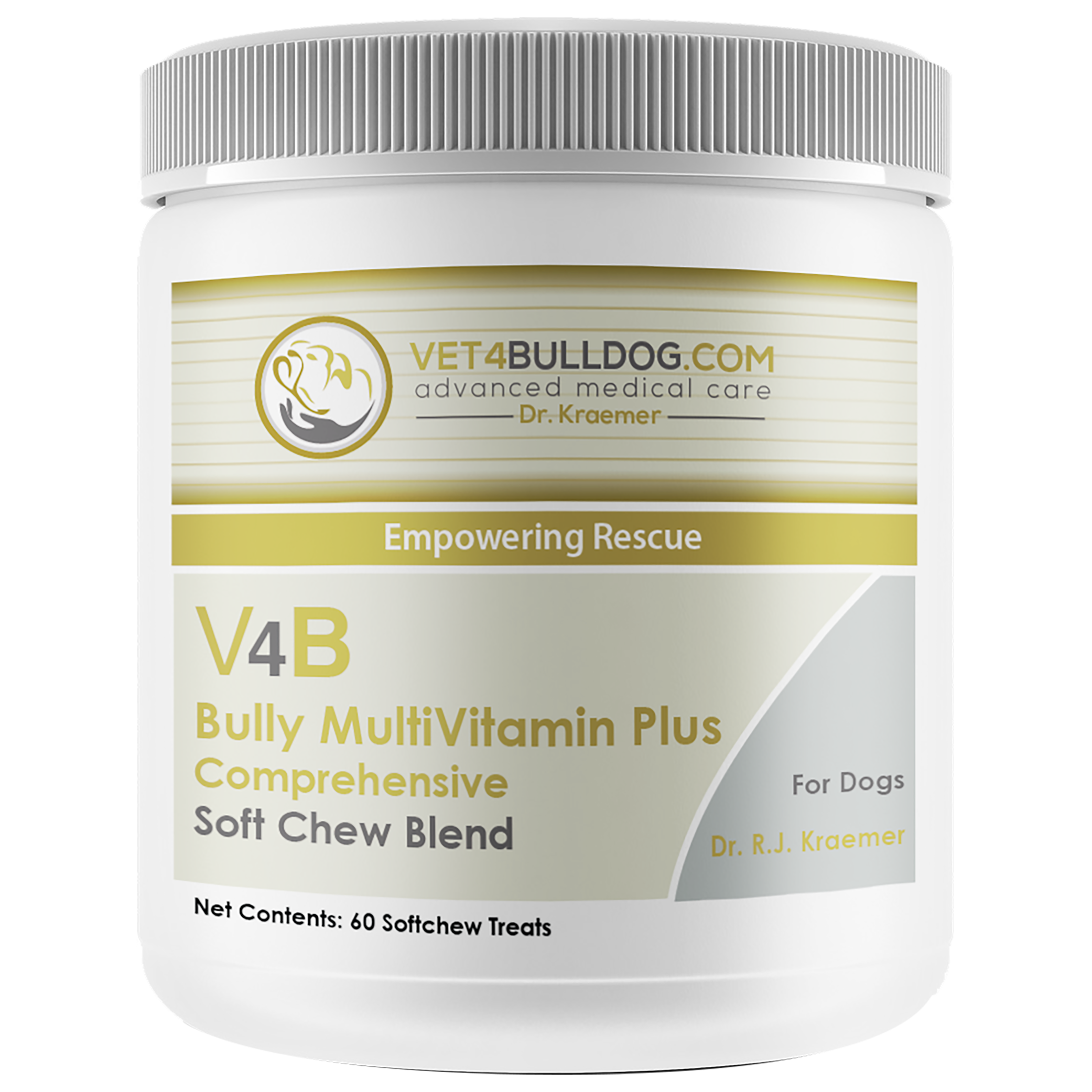V4B Bully Multivitamin Plus for Bulldogs and French Bulldogs