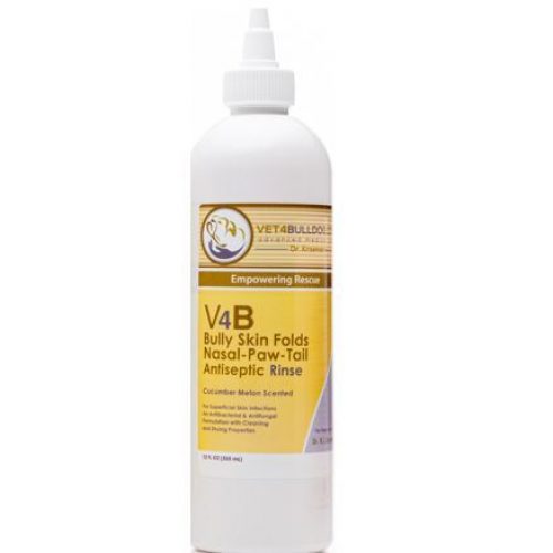 v4b bulldog skin fold antiseptic rinse