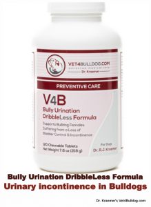 Urinary incontinence in Bulldogs and French Bulldog SUPPLUMENT 