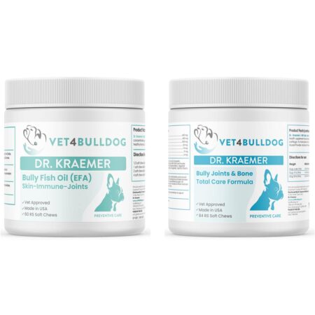 Bully Joint Basic Care Bundle under 59lb with optimized 2026 Vet4Bulldog product images