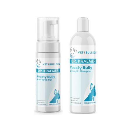 Bully Yeasty Skin Care Basic Bundle with 2026 Vet4Bulldog product labels