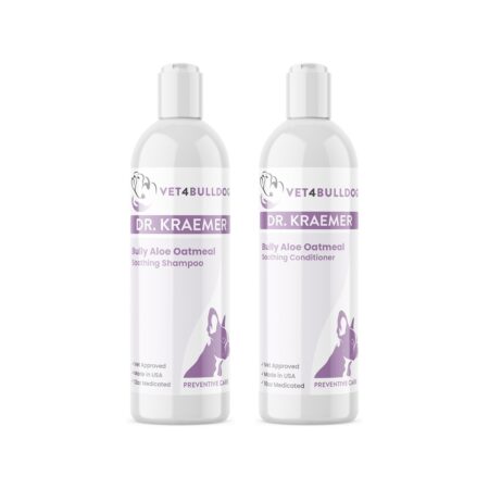 Bully Aloe Oatmeal Skin Basic Bundle with 2026 Vet4Bulldog product labels