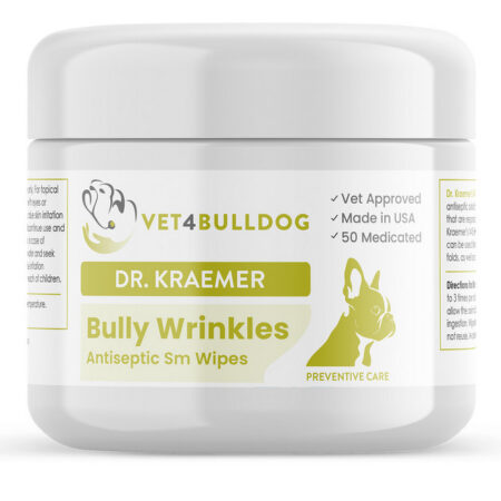 Bulldog Antiseptic wrinkle small wipes