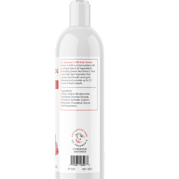 Bulldog Dental Plaque Removal Water Additive Ingredients