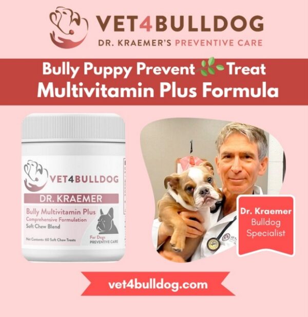 Bulldog Puppy Multivitamin Plus Formula