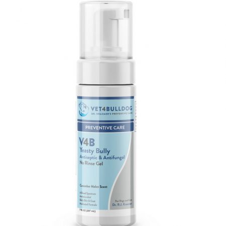 V4B Yeasty Bully Antiseptic Waterless Gel for Bulldogs