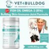 bulldog and French Bulldog Fish Oil Lg Supplement