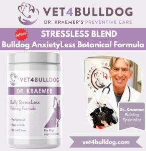 bulldog and French Bulldog Stress Less Supplement