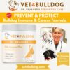 bulldog and French Bulldog immune & cancer Supplement