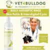 bulldog folds and cysts antiseptic rinse