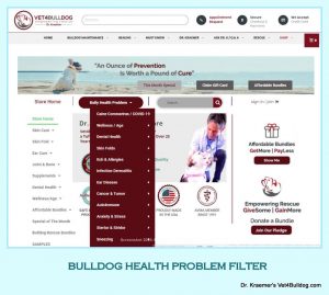 Answer for Bulldog and French Bulldogs Hypoallergic Diets bully problem filter