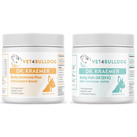 Bully Immune Support Basic Care Bundle with current 2026 Vet4Bulldog product labels