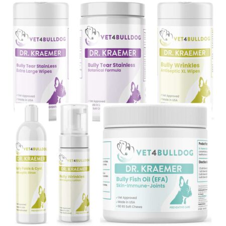 Bully Skin Folds Antiseptic ULTIMATE Bundle with optimized 2026 Vet4Bulldog product images