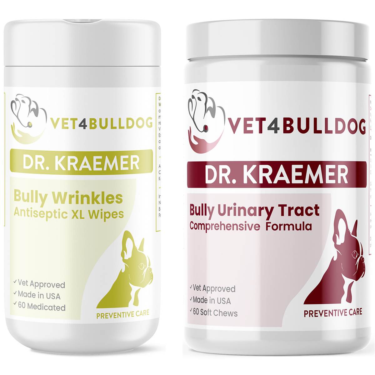 Bully Urinary Incontinent DribbleLess Core Bundle with optimized 2026 Vet4Bulldog product images