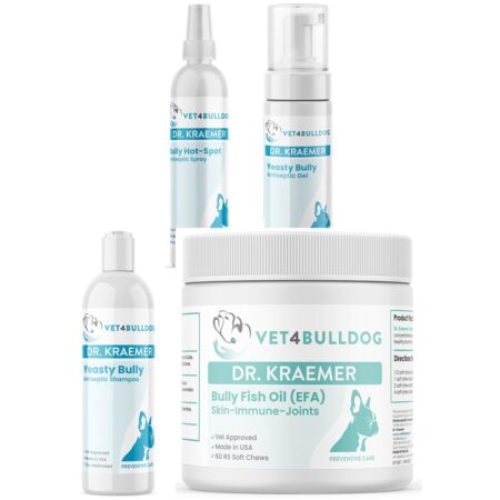 Yeasty Bully Antiseptic Skincare ULTIMATE Bundle with optimized 2026 Vet4Bulldog product images
