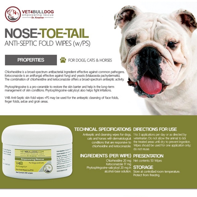 Pet antiseptic wipes