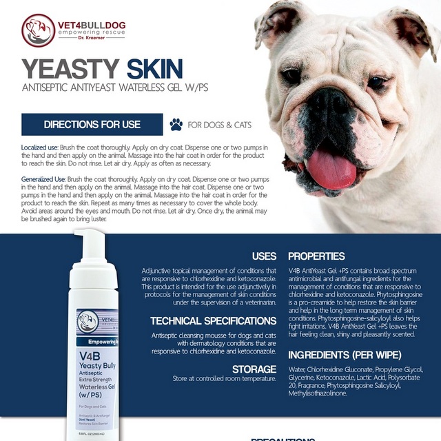 yeasty bulldog antiseptic gel