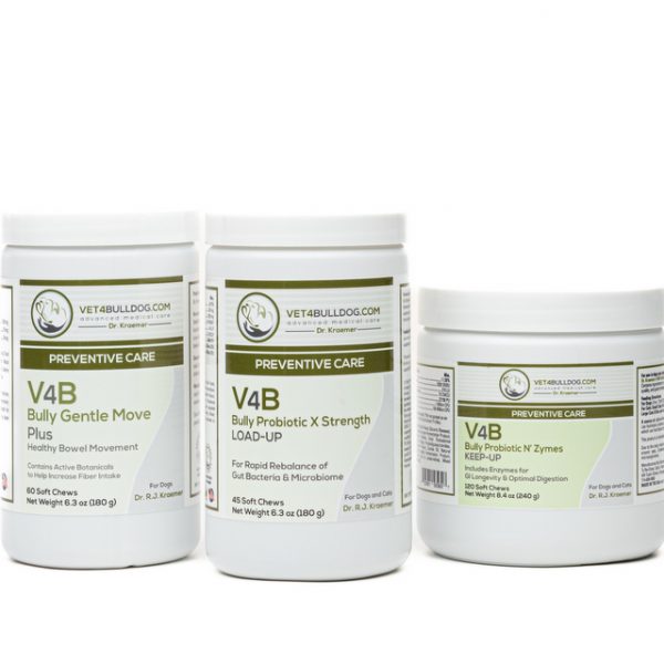 V4B Bulldog and French Bulldog Probiotic Plus Ultimate Bundle