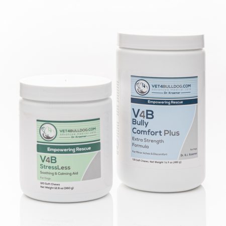 V4B StressLess Bulldog Basic Bundle for Anxiety & Stress