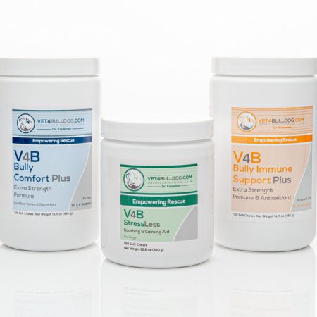 V4B StressLess Bulldog Essential Bundle for Anxiety & Stress