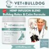 bulldog and French Bulldog hemp relax Supplement