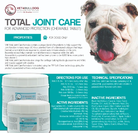 bulldog total joint care supplement