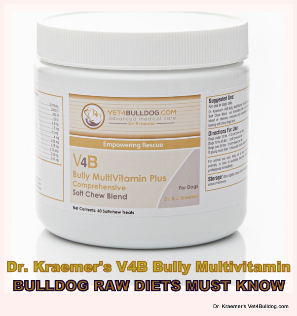 English bulldog raw clearance diet