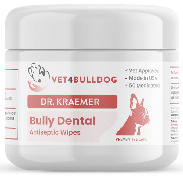 Bulldog Dental Antiseptic Wipes