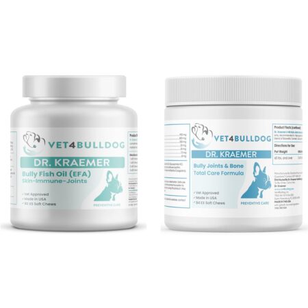 Bully Joint Basic Care Bundle over 60lb with optimized 2026 Vet4Bulldog product images