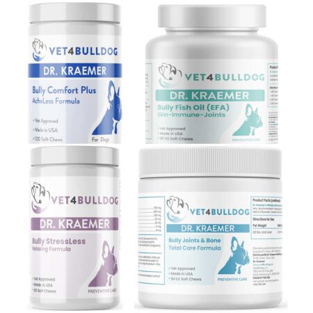 Bully Disc Back and Nerves ULTIMATE Bundle over 60lb with optimized 2026 Vet4Bulldog product images