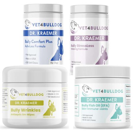 Bully Eyes Ophthalmic ULTIMATE Care Bundle with current 2026 Vet4Bulldog product labels