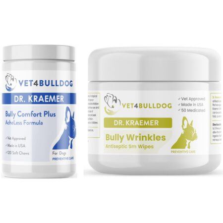 Bully Eyes Ophthalmic Basic Care Bundle with current 2026 Vet4Bulldog product labels