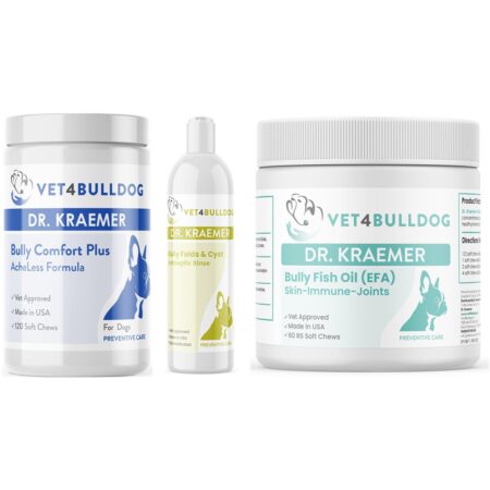 Bully Interdigital Cyst Basic Bundle with current 2026 Vet4Bulldog product labels