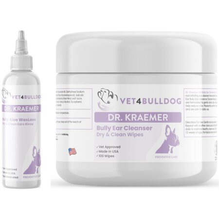 Bully Ear Hematoma Basic Care Bundle with current 2026 Vet4Bulldog product labels