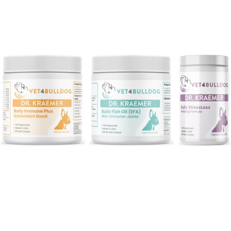 Bully Sleep Apnea Essential Bundle with current 2026 Vet4Bulldog product labels
