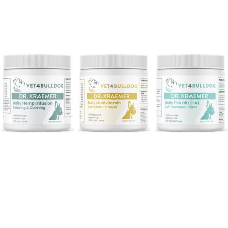 Bully Hypoplastic Trachea Essential Care Bundle with current 2026 Vet4Bulldog product labels