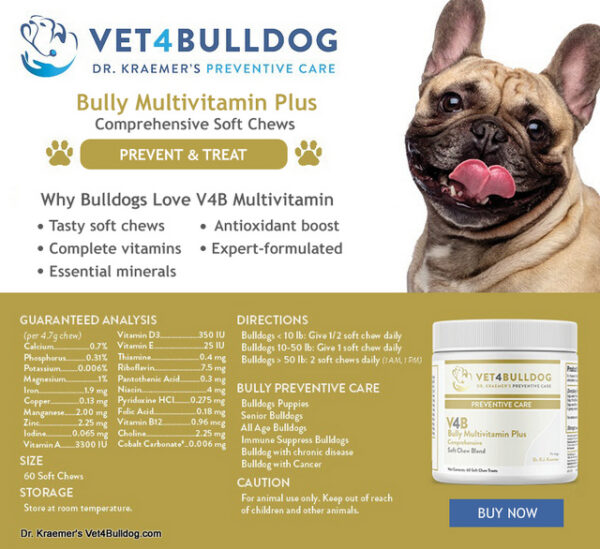 bulldog multivitamin-plus chews