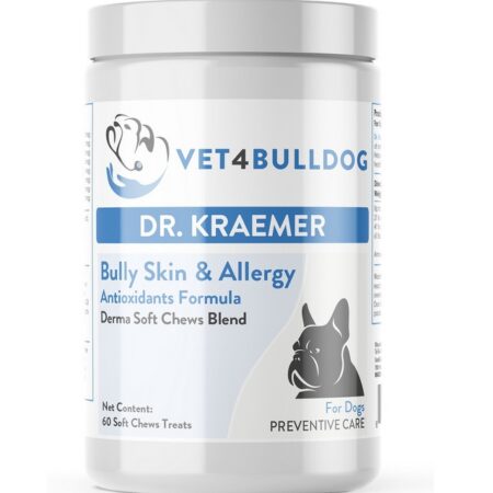 Bulldog and French Bulldog Skin & Allergy Supplement