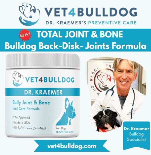 bulldog and French Bulldog joint & back Supplement