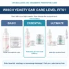 Yeasty Ears Basic, Essential and Ultimate bundle comparison with current pastel product labels