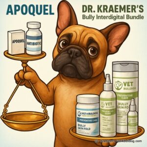 vet will not prescribe rx for my bulldog interdigital cyst