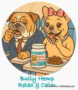 Bulldogs in Flight StressLess Calm Chews