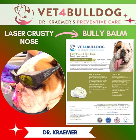 crusty nose laser and bully balm
