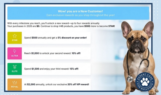 Dr. Kraemer's Vet4bulldog Loyalty Savings Center