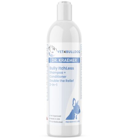 Bulldog and French bulldog Itch relief Shampoo and Conditioner 2 in 1