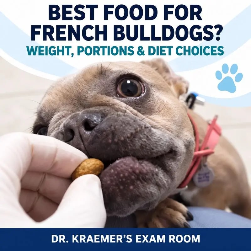 Best food for Bulldogs and French Bulldogs, a veterinarian guide to choosing