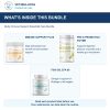 Bully Immune Support Essential Care Bundle what is inside, with original 2026 Vet4Bulldog product photographs
