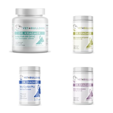 Bully Elongated Soft Palate ULTIMATE Bundle current included products, with original 2026 Vet4Bulldog product photographs